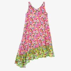 MSGM Teen Girls Pink Asymmetric Dress -Deals Mirth Garb Store msgm teen girls pink asymmetric dress 490291 62a9e993c30c1ee587458063efbf5929f56a3063