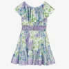 MSGM Teen Girls Purple Floral Logo Dress -Deals Mirth Garb Store msgm teen girls purple floral logo dress 490347 7529bc702a7b542f13d5b6b00e91d2acc6c94024
