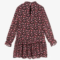 NIK&NIK Teen Girls Black Floral Dress -Deals Mirth Garb Store nik nik teen girls black floral dress 450352 5102fb66c21ad62fbbacb4021bfd93bf971b5608