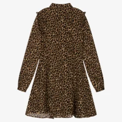 NIK&NIK Teen Girls Brown Leopard Dress -Deals Mirth Garb Store nik nik teen girls brown leopard dress 421674 a4a8cb0993b92c71f4634a8f4f54145b9880fae5