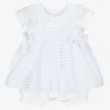 Patachou Baby Girls Blue Stripe Dress -Deals Mirth Garb Store patachou baby girls blue stripe dress 422044 ea09c1cf7ea84ff83be6c2eab99462567feb78b4