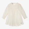 Paz Rodriguez Ivory Smocked Cotton Dress -Deals Mirth Garb Store paz rodriguez ivory smocked cotton dress 416216 103457aa998ae4cffaa8fb2c1e4ee28f4c4ff001