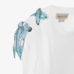 PUCCI Teen Girls White Organic Cotton Dress -Deals Mirth Garb Store pucci teen girls white organic cotton dress 487950 0bd28d19fea9cdd4970805b7962d93d544b29065