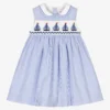 Rachel Riley Baby Girls Blue Cotton Dress -Deals Mirth Garb Store rachel riley baby girls blue cotton dress 428129 5390ac26dece974720543a281817925a7a172078