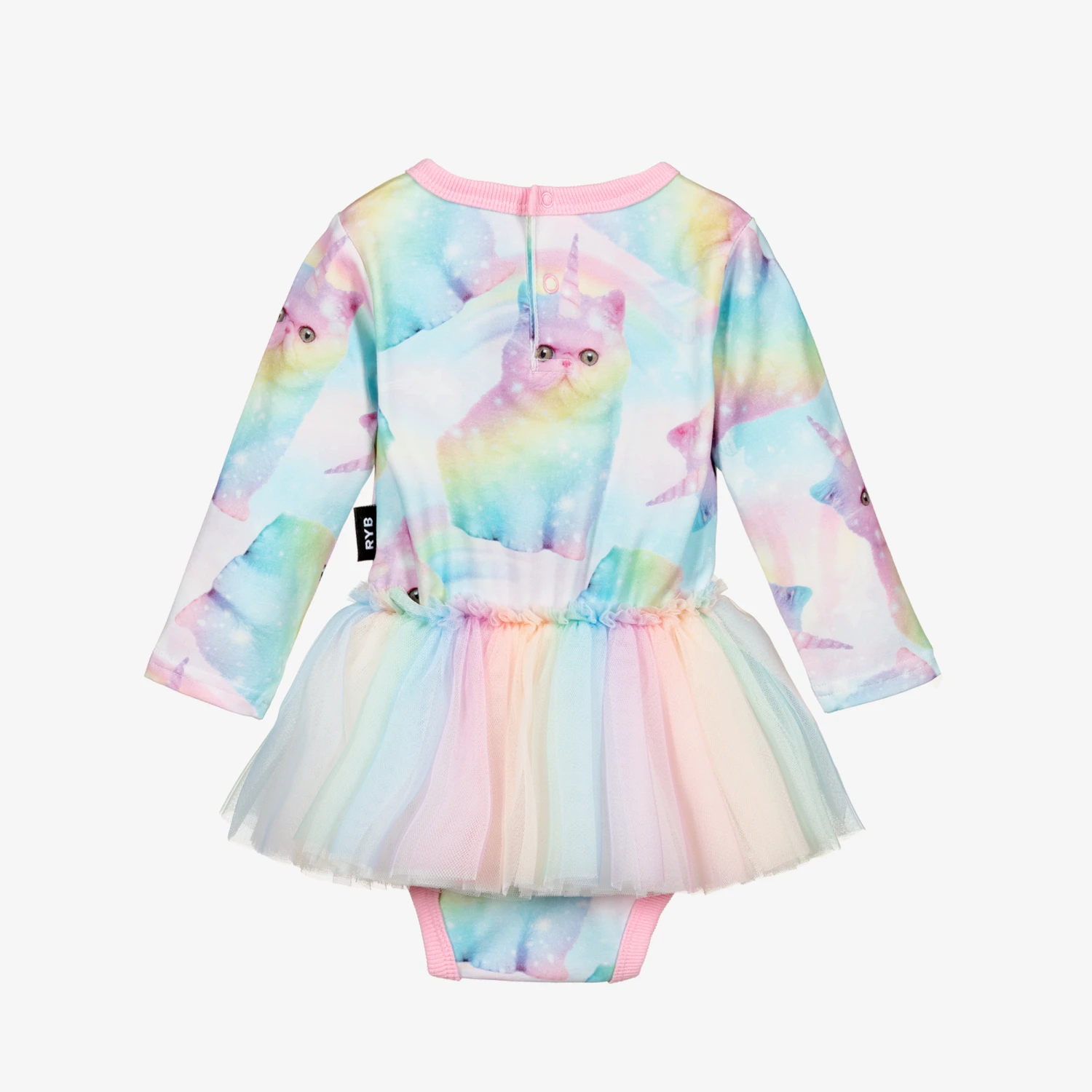 Rock Your Baby Cosmic Kitten Baby Dress 4 Rock Your Baby Cosmic Kitten Baby Dress - Image 2