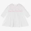 Sarah Louise Girls White Smocked Cotton Dress -Deals Mirth Garb Store sarah louise girls white smocked cotton dress 517271 4fd5d16fab9bc596c499df839a27214430d393ac