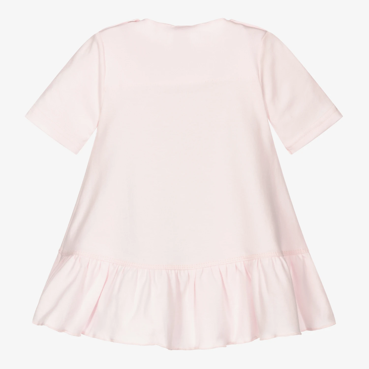 Sofija Pale Pink Floral Cotton Dress 5 Sofija Pale Pink Floral Cotton Dress - Image 3