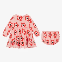 Stella McCartney Kids Pink Floral Baby Dress Set -Deals Mirth Garb Store stella mccartney kids pink floral baby dress set 453976 b2f1d3570255bfa4fef52fb673d0fbfeb5b22689