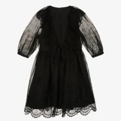 Stella McCartney Kids Teen Black Broderie Silk Dress -Deals Mirth Garb Store stella mccartney kids teen black broderie silk dress 465075 06d224ba37af01ed153f2754cb037bc8754fc715
