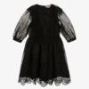 Stella McCartney Kids Teen Black Broderie Silk Dress -Deals Mirth Garb Store stella mccartney kids teen black broderie silk dress 465075 a986829dd28ea8e6107cb67d4093bef4d550380c