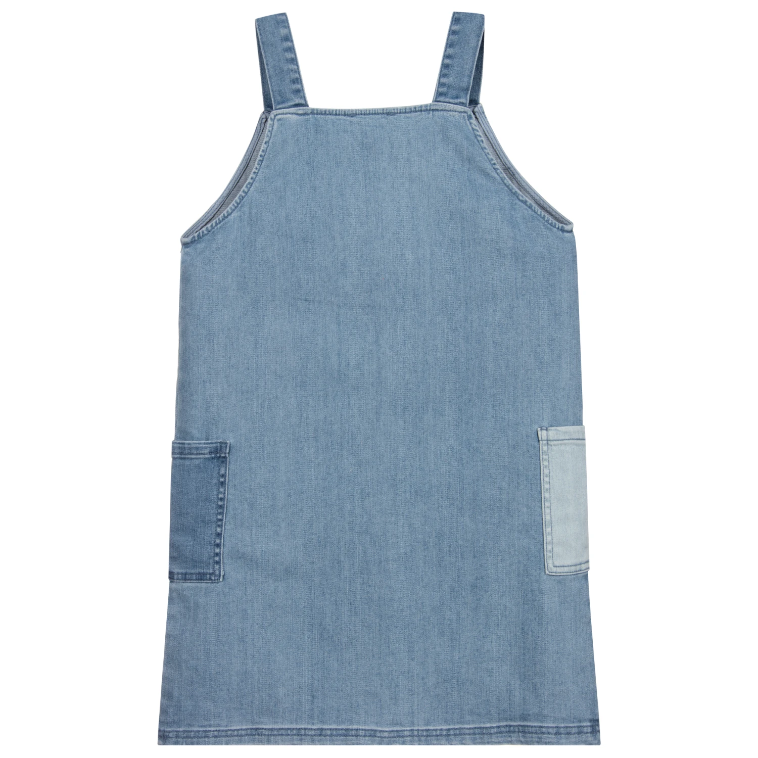 Stella McCartney Kids Teen Blue Butterfly Denim Dress 5 Stella McCartney Kids Teen Blue Butterfly Denim Dress - Image 3