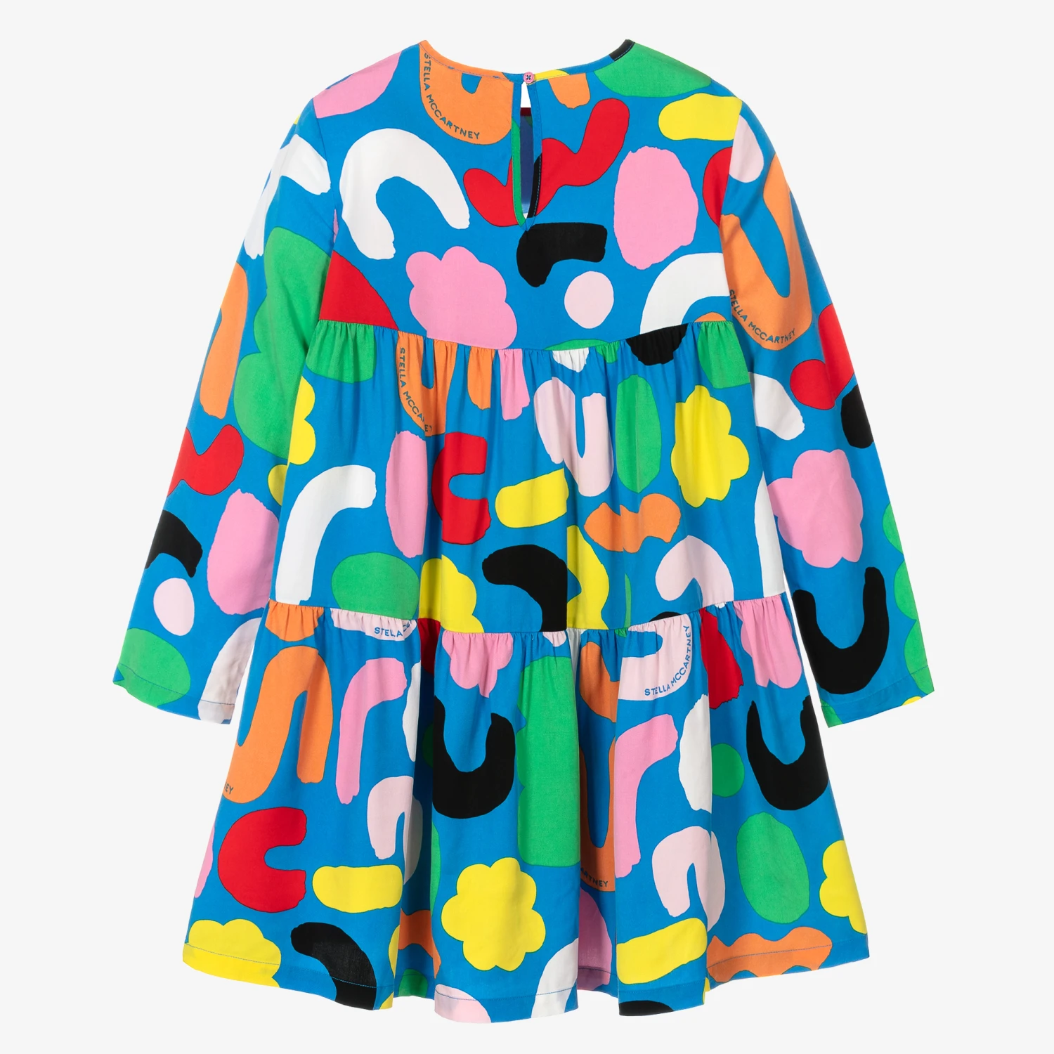 Stella McCartney Kids Teen Girls Abstract Shapes Dress 4 Stella McCartney Kids Teen Girls Abstract Shapes Dress - Image 2