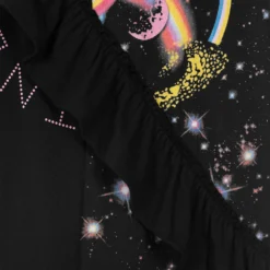 Stella McCartney Kids Teen Girls Black Cosmic Logo Dress -Deals Mirth Garb Store stella mccartney kids teen girls black cosmic logo dress 474949 69eaba08b7a3e5231734f4cc769babc2a18da482