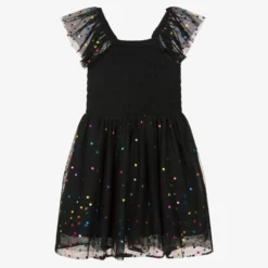Stella McCartney Kids Teen Girls Black Sequin Dress