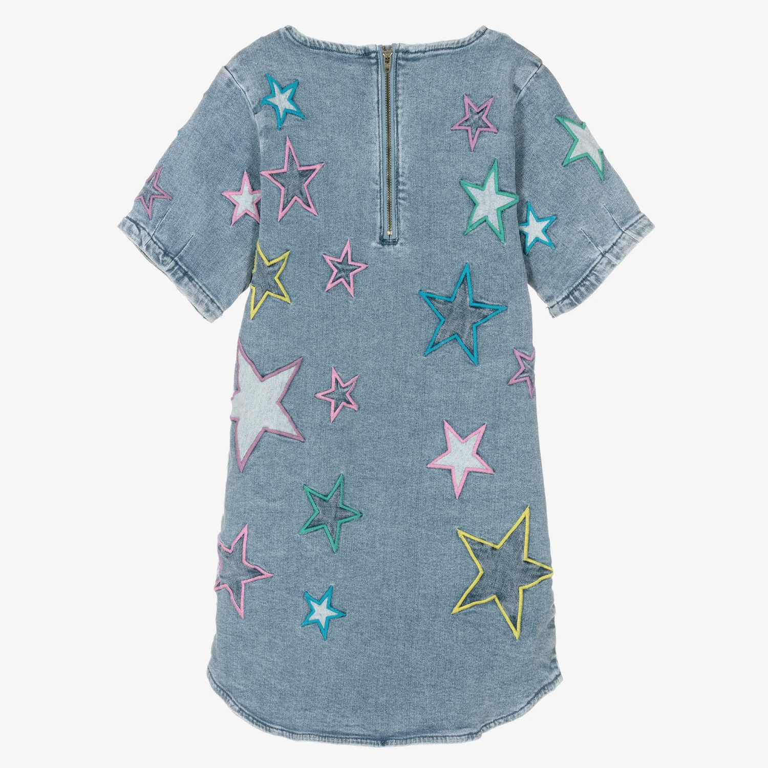 Stella McCartney Kids Teen Girls Blue Denim Dress 4 Stella McCartney Kids Teen Girls Blue Denim Dress - Image 2