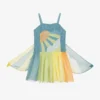 Stella McCartney Kids Teen Girls Blue Tulle Rainbow Wings Dress -Deals Mirth Garb Store stella mccartney kids teen girls blue tulle rainbow wings dress 488071 a4803fb1e909bf39d76deba5999440a1f7c4346d
