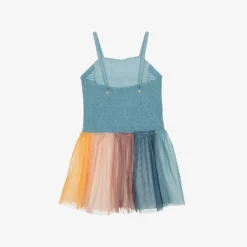 Stella McCartney Kids Teen Girls Blue Tulle Rainbow Wings Dress -Deals Mirth Garb Store stella mccartney kids teen girls blue tulle rainbow wings dress 488071 c799ee96710c1fb958e90d390e0c3ed1d4bbee3a