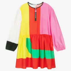 Stella McCartney Kids Teen Girls Colourblock Dress