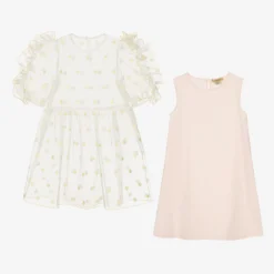 Stella McCartney Kids Teen Girls Pink Daisy Organza Dress -Deals Mirth Garb Store stella mccartney kids teen girls pink daisy organza dress 488341 000497eb5cc349743995e011f28d00ae76025d81