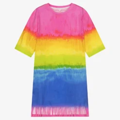Stella McCartney Kids Teen Girls Rainbow Dress