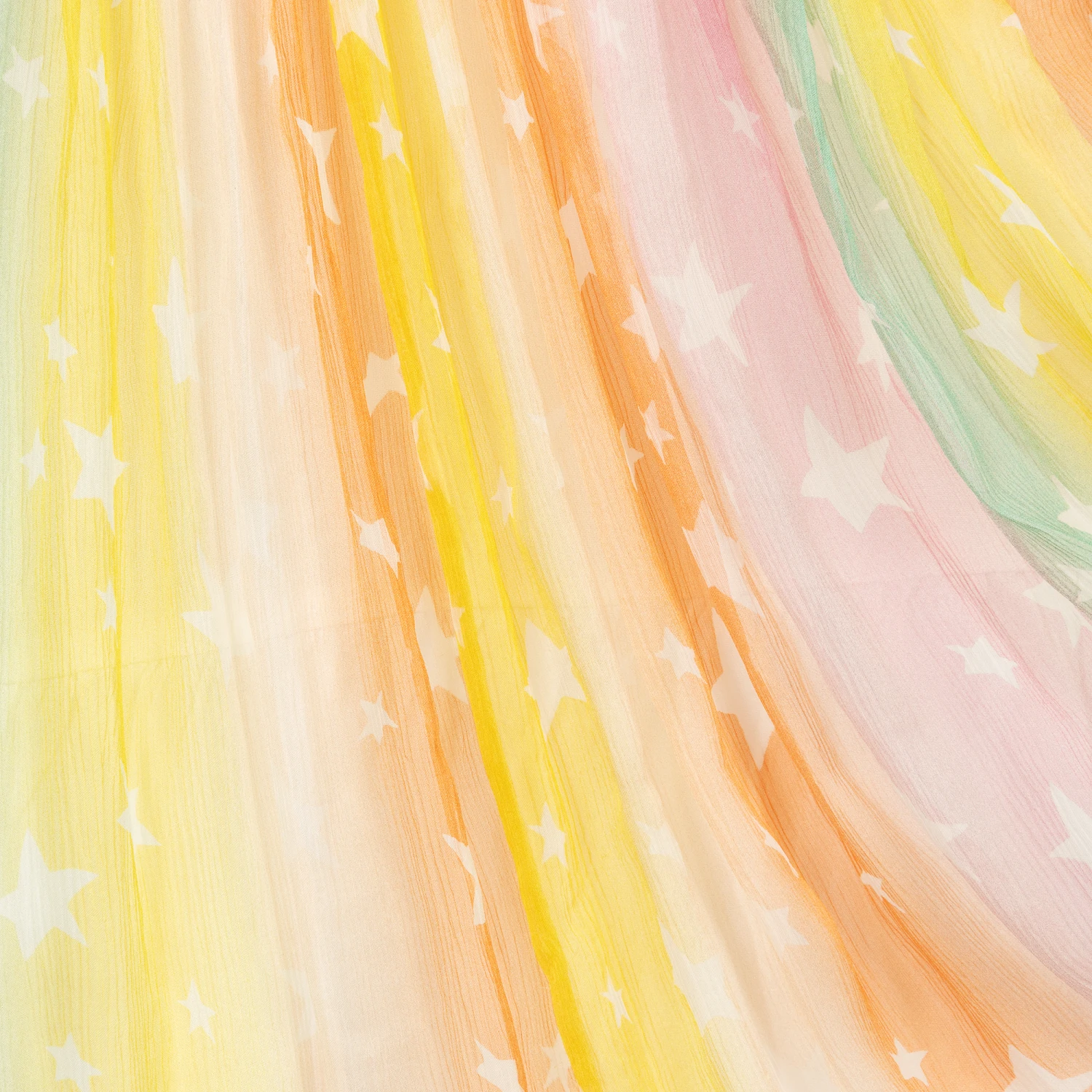 Stella McCartney Kids Teen Girls Rainbow Silk Dress 7 Stella McCartney Kids Teen Girls Rainbow Silk Dress - Image 5