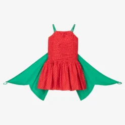 Stella McCartney Kids Teen Girls Red Cotton Dress