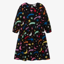 Stella McCartney Kids Teen Girls Shooting Star Print Dress