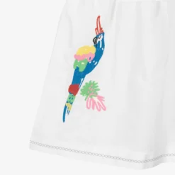 Stella McCartney Kids Teen Girls White Cotton & Linen Parrot Dress -Deals Mirth Garb Store stella mccartney kids teen girls white cotton linen parrot dress 488279 0e4da55bc8c298f59c66410dc0793c87d0799aee