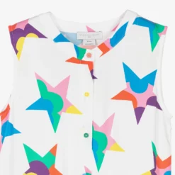 Stella McCartney Kids Teen Girls White Star Print Dress -Deals Mirth Garb Store stella mccartney kids teen girls white star print dress 485745 c091259a3bf7af6ebbd6561d064fd8c232ed8289