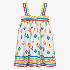 Stella McCartney Kids Teen White Cotton Dress