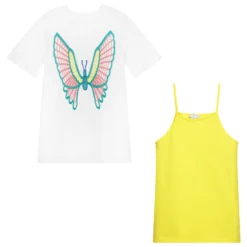 Stella McCartney Kids Teen Yellow Butterfly Dress -Deals Mirth Garb Store stella mccartney kids teen yellow butterfly dress 376370 a24bc025cfc230534953356e90851fb18a4d2aa5