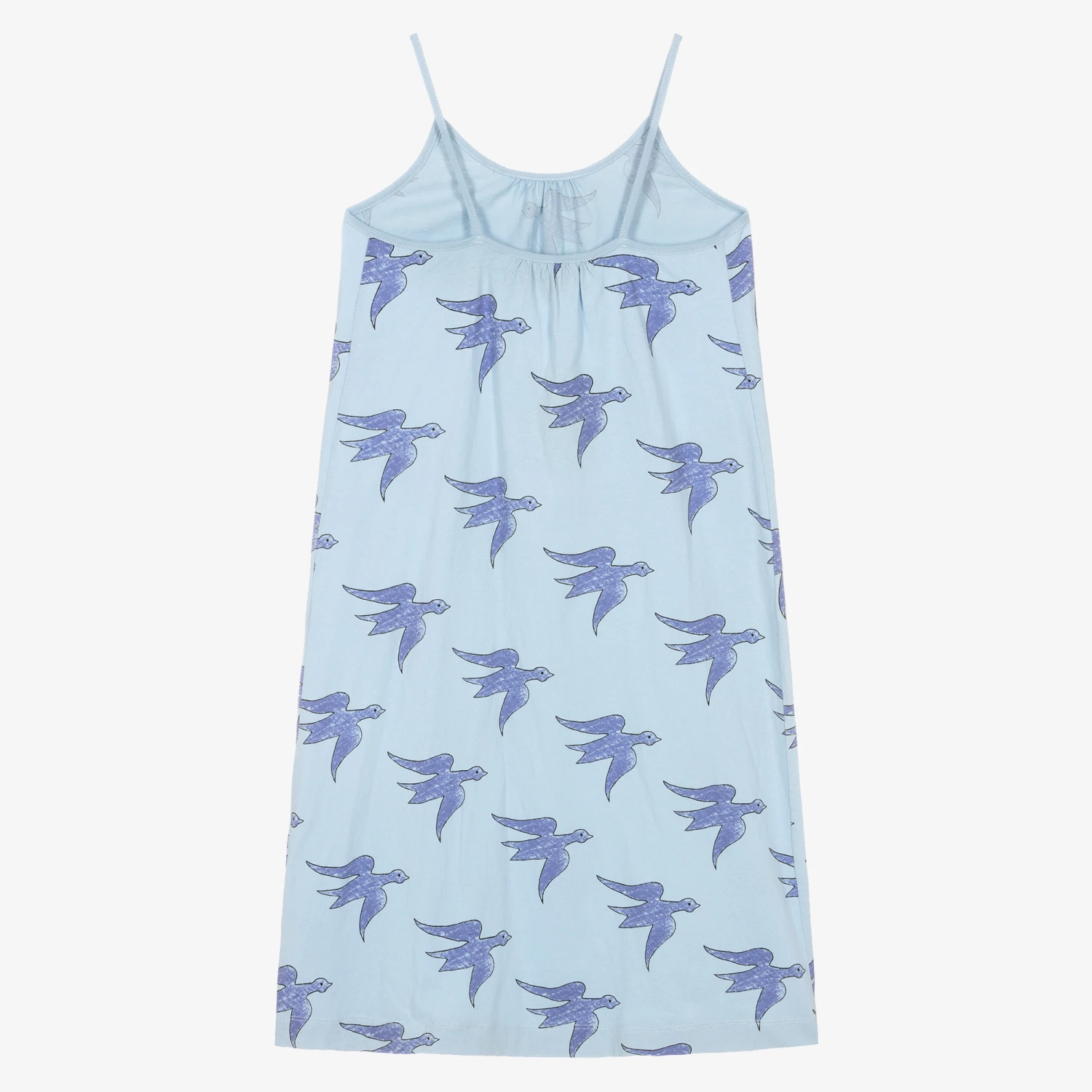 The Animals Observatory Teen Girls Blue Bird Cotton Dress 4 The Animals Observatory Teen Girls Blue Bird Cotton Dress - Image 2