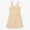 The Animals Observatory Teen Girls Ivory & Orange Check Dress -Deals Mirth Garb Store the animals observatory teen girls ivory orange check dress 498021 934db3d6fa2a4c3ac13339333b0a5c8667e39f9a