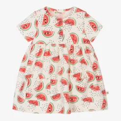 The Bonnie Mob Baby Girls Cotton Watermelon Dress