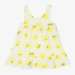 The Bonnie Mob Baby Girls Ivory Cotton Sunshine Dress -Deals Mirth Garb Store the bonnie mob baby girls ivory cotton sunshine dress 485034 f0ffb80d5b4f098429931fc8a138371a3c3b91aa