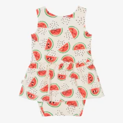 The Bonnie Mob Baby Girls Ivory Cotton Watermelon Dress -Deals Mirth Garb Store the bonnie mob baby girls ivory cotton watermelon dress 485021 b1dec1d03e5e417fe89da120977670d791f1e46e