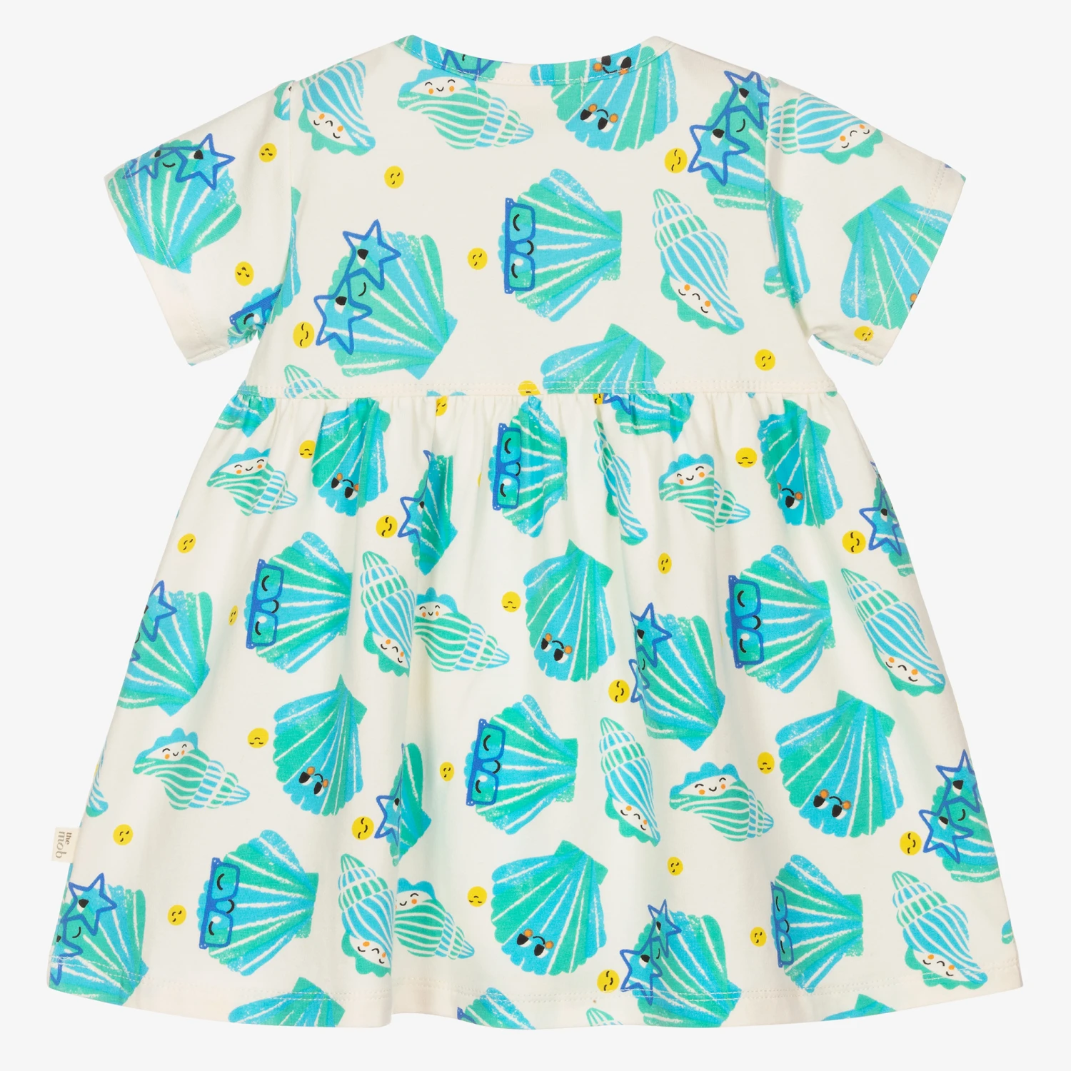 The Bonnie Mob Ivory Organic Cotton Dress 4 The Bonnie Mob Ivory Organic Cotton Dress - Image 2