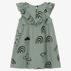 Turtledove London Baby Girls Green Cotton Dress -Deals Mirth Garb Store turtledove london baby girls green cotton dress 505120 79a79c9c14b83e7096a47643ce34590864a41f5d
