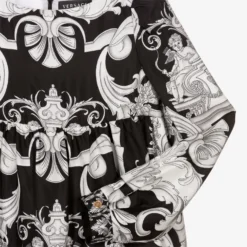 Versace Teen Girls Black Silk Dress -Deals Mirth Garb Store versace teen girls black silk dress 476068 1059a23381775309b83b4f58178ceb8f4c7d3559