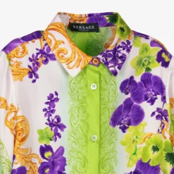 Versace Teen Girls Medusa Orchid Silk Shirt Dress -Deals Mirth Garb Store versace teen girls medusa orchid silk shirt dress 495296 c105bcb171fc2e4e97ad5f1af592fca1996b256f