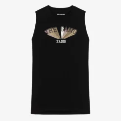 Zadig & Voltaire Zadig&Voltaire Teen Girls Black Cotton Dress